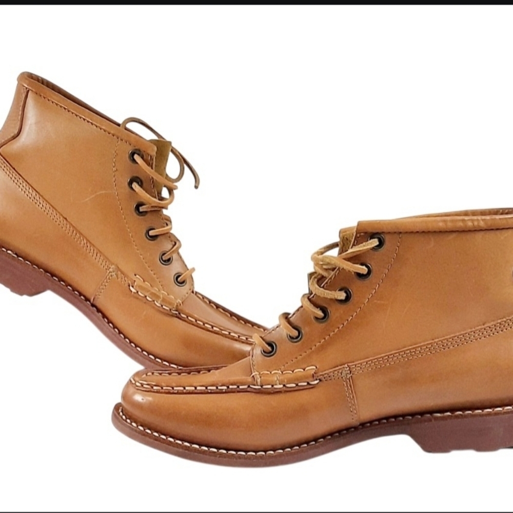 G.H. Bass & Co. Quail Hunter boots. Tan/ Mens Size 7/ Womens Size 8.5 - Picture 3 of 5
